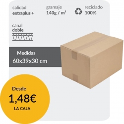 Cajas de Cartón 60x39x30 cm...